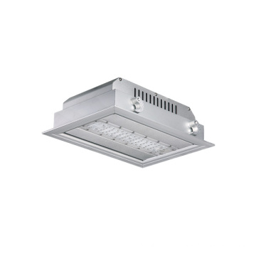 Módulo Led Projetado Recesso Celling Luz 40 w-160 W LED Dossel Para Baixo Luz Para O Escritório Salão de Posto de Gasolina